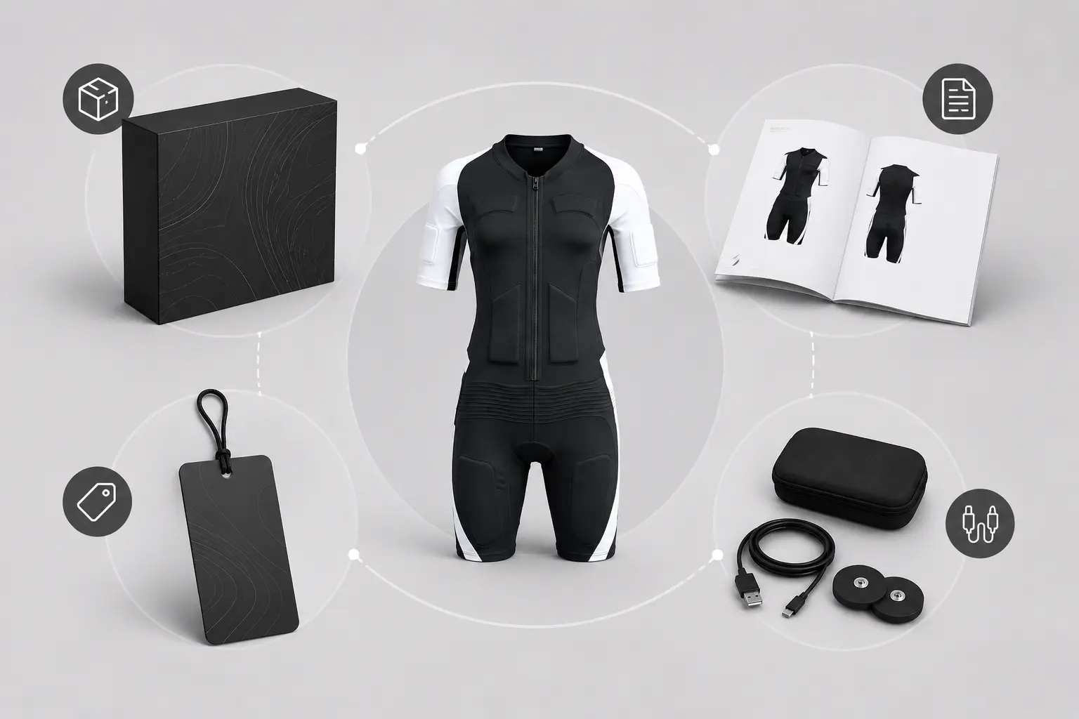 ems product packaging and accessories customization