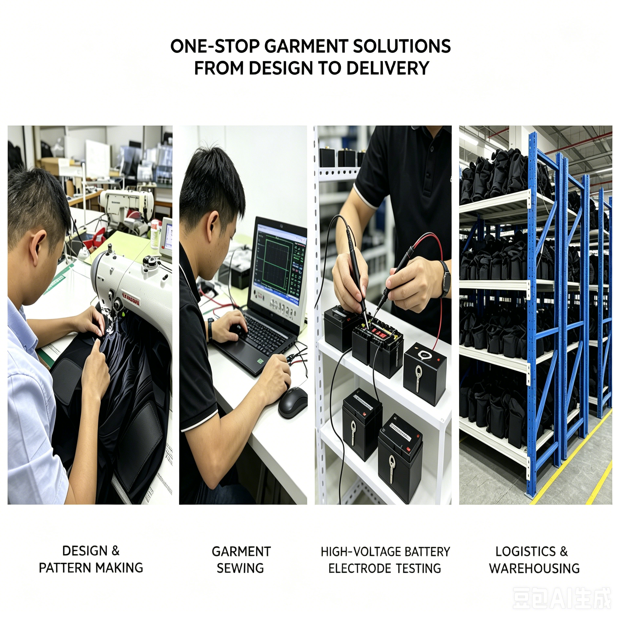 EMS Training Suit Production Process