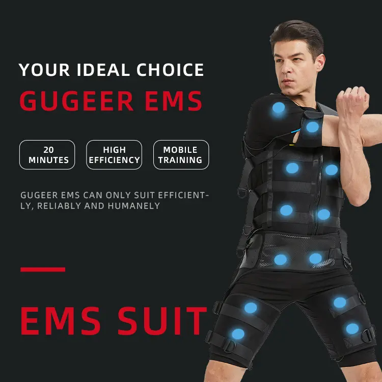 gugeer split ems training vest suit 3