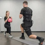 gugeer wireless split ems vest for sculpt & weight loss