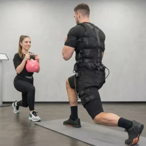 gugeer wireless split ems vest for sculpt & weight loss