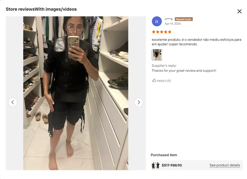 review customer showcase 1
